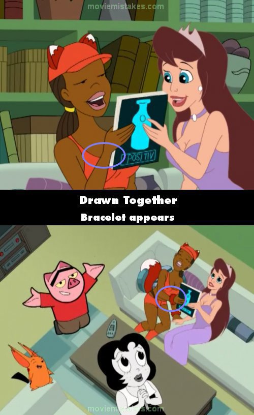 Drawn Together mistake picture