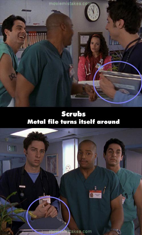 Scrubs (2001) TV mistake picture (ID 115265)