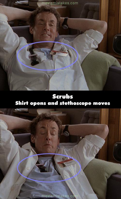 Scrubs (2001) TV mistake picture (ID 115326)