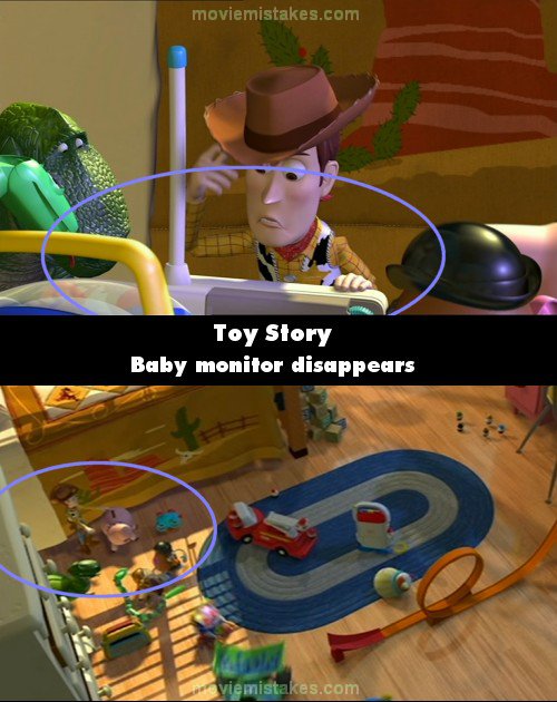Toy Story (1995) movie mistake picture (ID 115390)