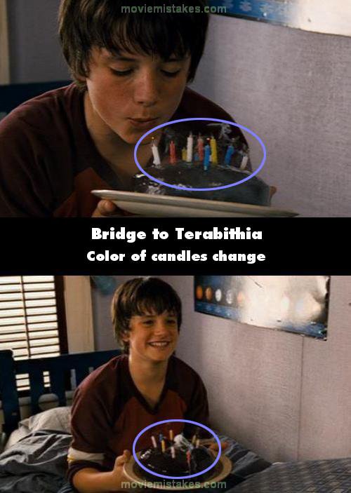 Bridge to Terabithia (2007) movie mistake picture (ID 126277)