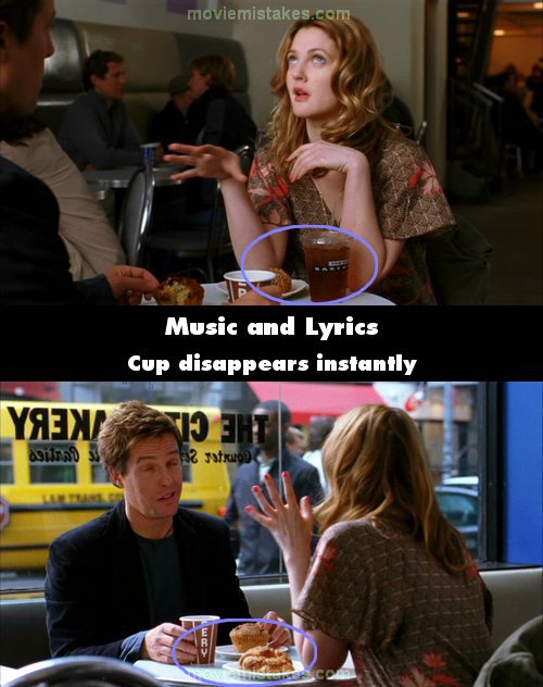 Music and Lyrics (2007) movie mistake picture (ID 127165)