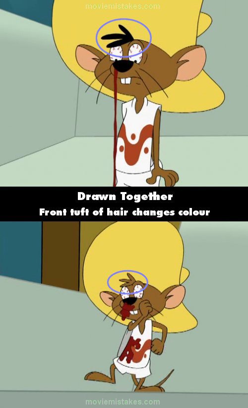 Drawn Together (2004) TV mistake picture (ID 130561)