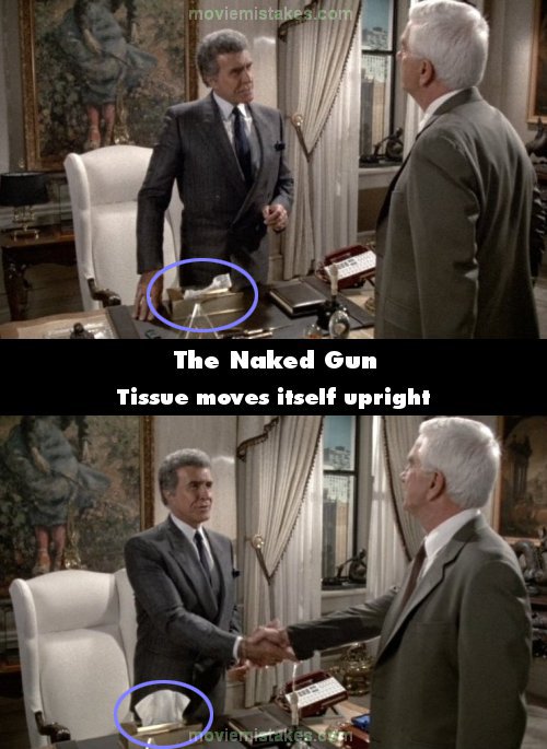 The Naked Gun (1988) movie mistake picture (ID 139999)