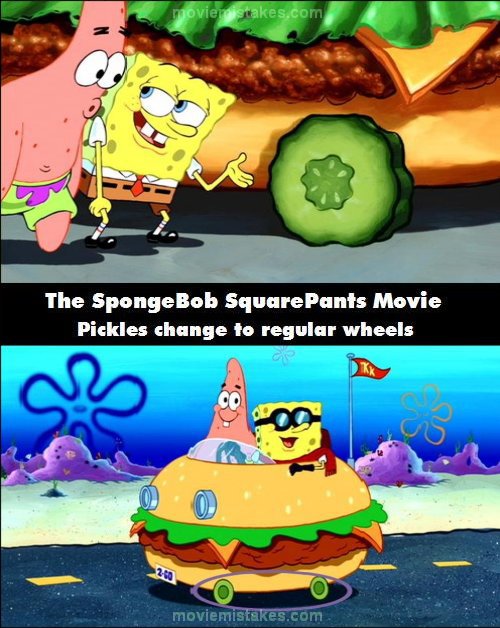 The SpongeBob Squarepants Movie (2004) movie mistake