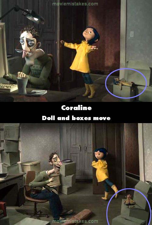 Coraline (2009) movie mistake picture (ID 152171)