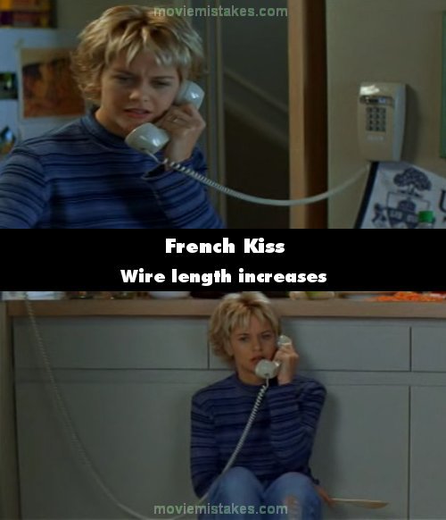 French Kiss (1995) movie mistakes, goofs and bloopers