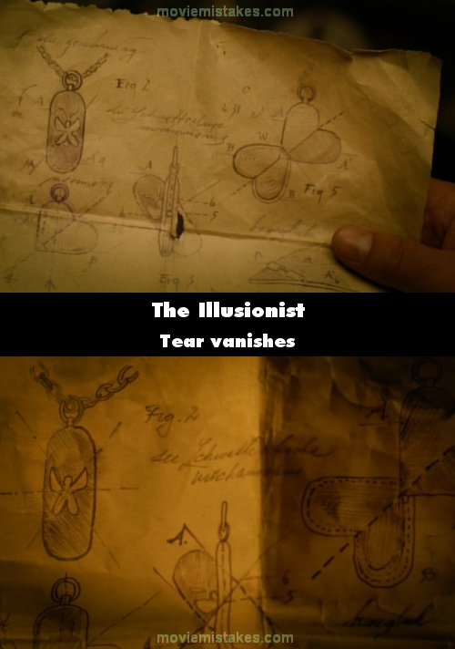 The Illusionist mistake picture