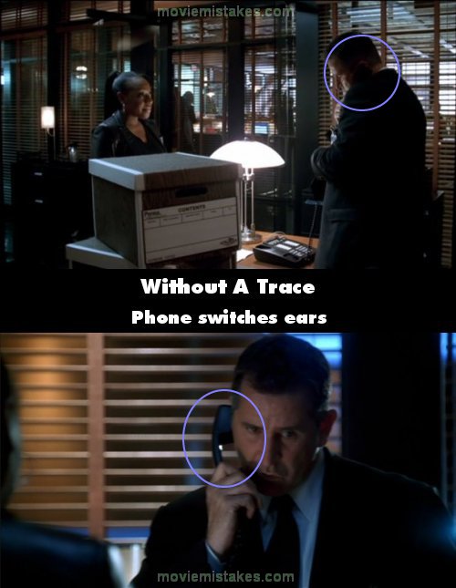 Without A Trace mistake picture