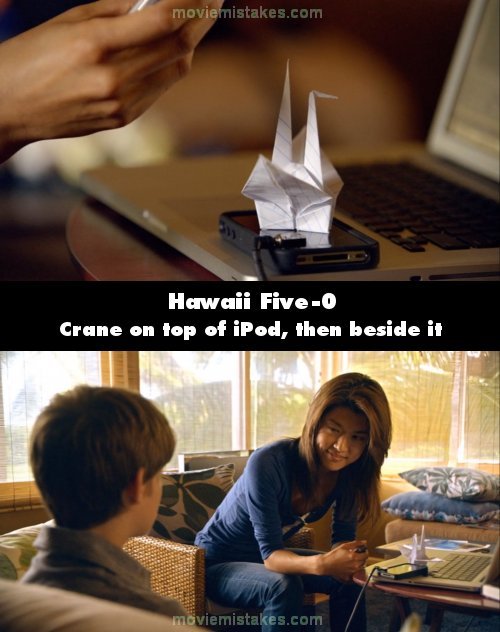 Hawaii Five-0 mistake picture