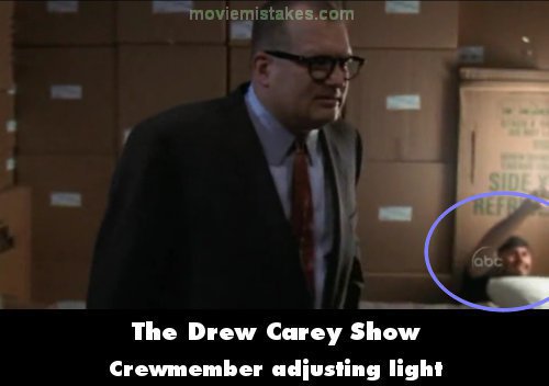 The Drew Carey Show mistake picture