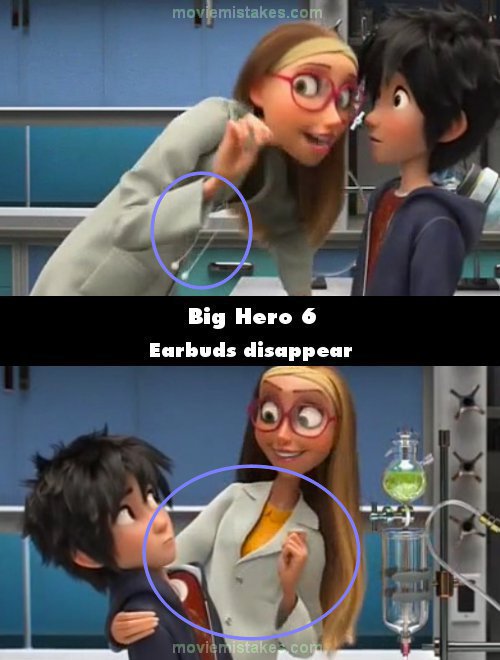Big Hero 6 mistake picture