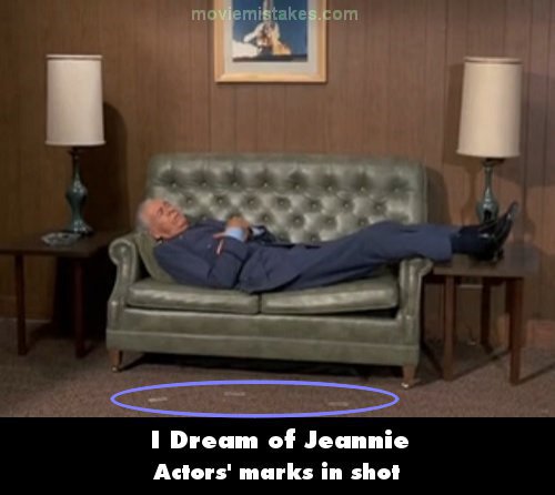 I Dream of Jeannie mistake picture