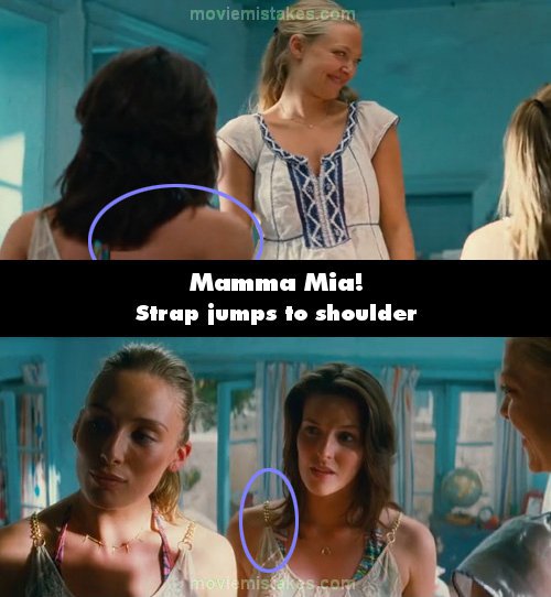 Mamma Mia! (2008) movie mistake picture (ID 220665)