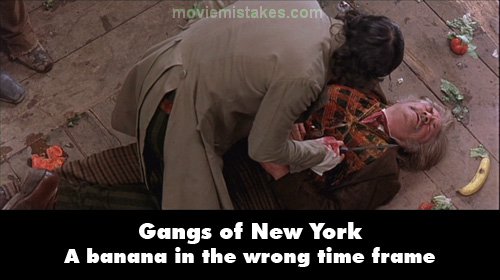 Gangs of New York (2002) movie mistake picture (ID 22091)