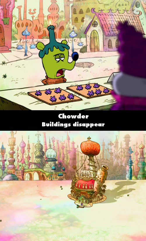 Chowder mistake picture