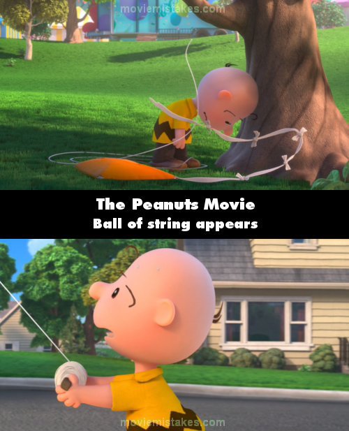 The Peanuts Movie mistake picture