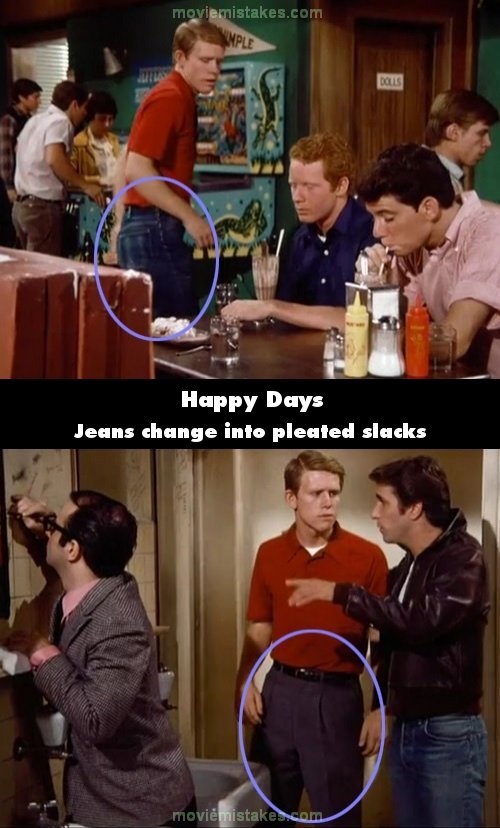Happy Days mistake picture