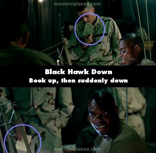 Black Hawk Down (2001) movie mistake picture (ID 239496)