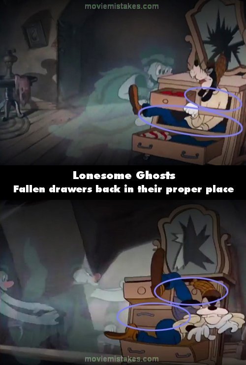 Lonesome Ghosts mistake picture
