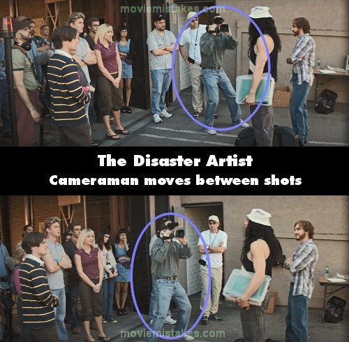 The Disaster Artist mistake picture