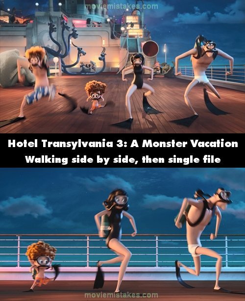 Hotel Transylvania 3: A Monster Vacation mistake picture