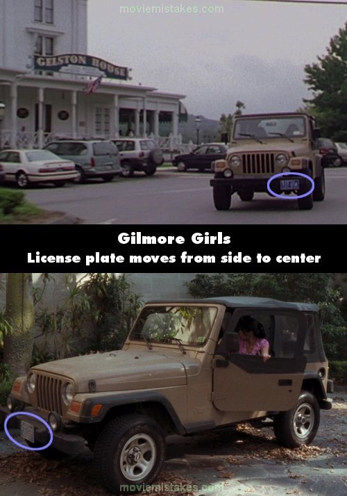 Gilmore Girls (2000) TV mistake picture (ID 294922)