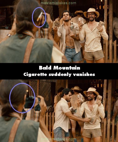 Bald Mountain mistake picture