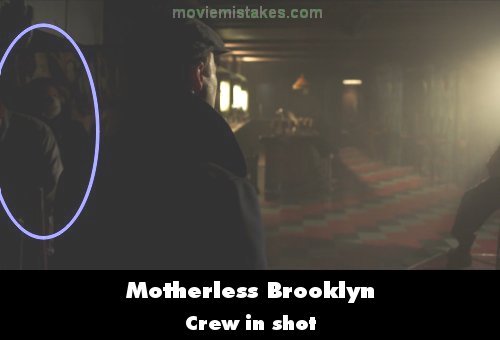 Motherless Brooklyn mistake picture