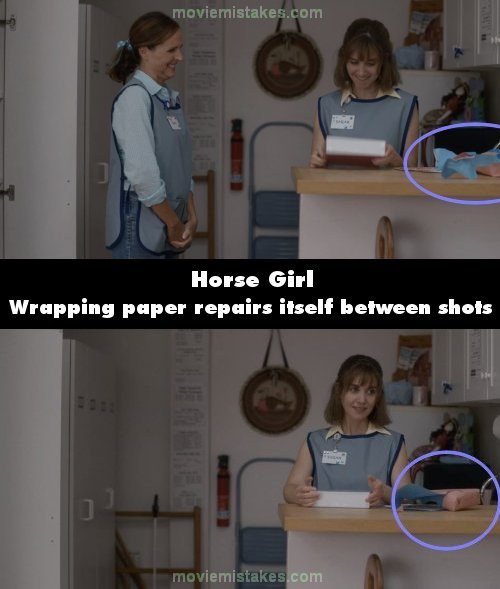 Horse Girl mistake picture