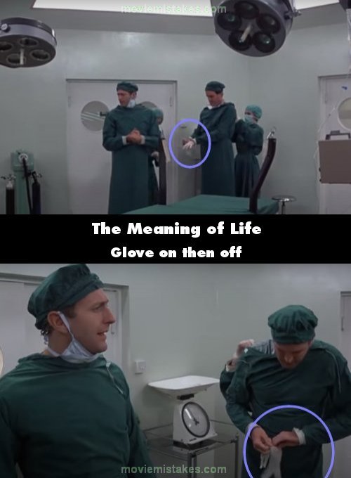 The Meaning of Life mistake picture