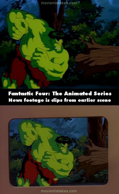 Fantastic Four: The Animated Series (1994) TV mistake picture (ID 326852)