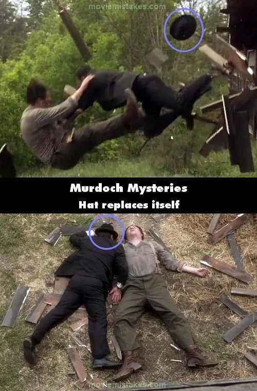 Murdoch Mysteries mistake picture