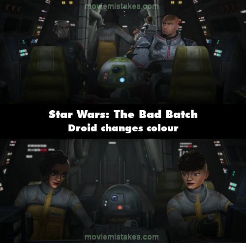 Star Wars: The Bad Batch mistake picture