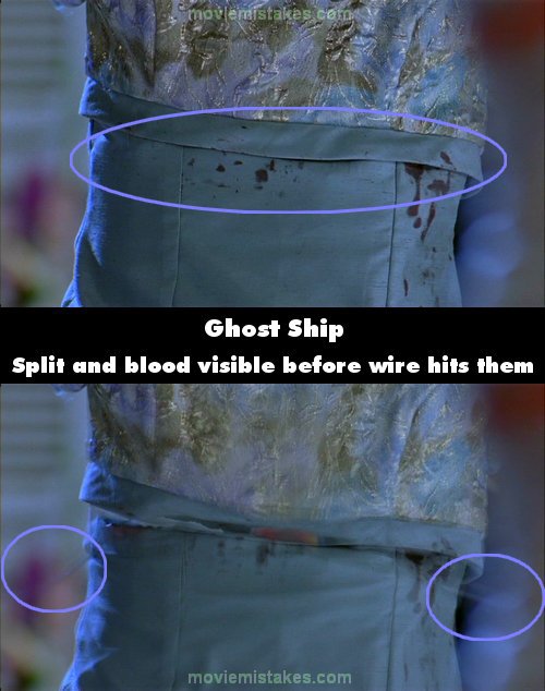 Ghost Ship (2002) movie mistake picture (ID 33535)