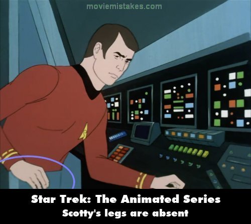Star Trek: The Animated Series mistake picture
