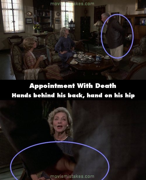 Appointment With Death mistake picture
