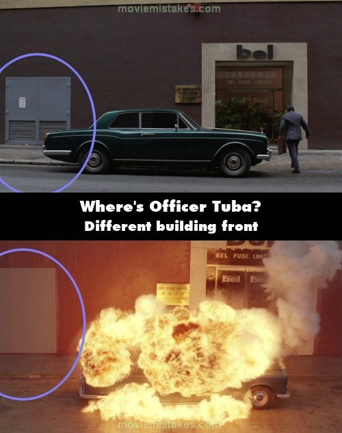 Where's Officer Tuba? mistake picture