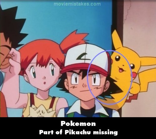 Pokemon (1998) TV mistake picture (ID 341773)