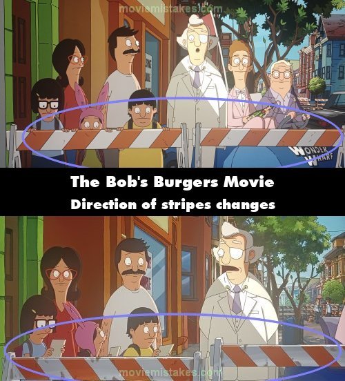 The Bob's Burgers Movie mistake picture