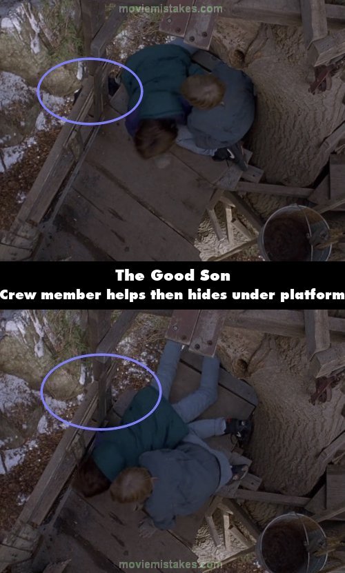 The Good Son mistake picture