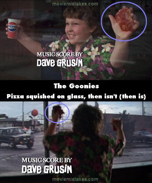 The Goonies (1985) movie mistake picture (ID 3589)
