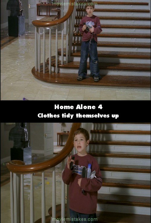 Home Alone 4 (2002) movie mistake picture (ID 36899)