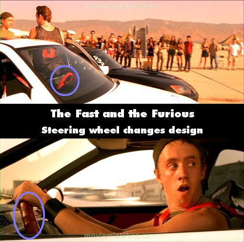 The Fast and the Furious (2001) movie mistake picture (ID 41606)