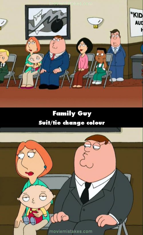 Family Guy 1999 Tv Mistake Picture Id 47624