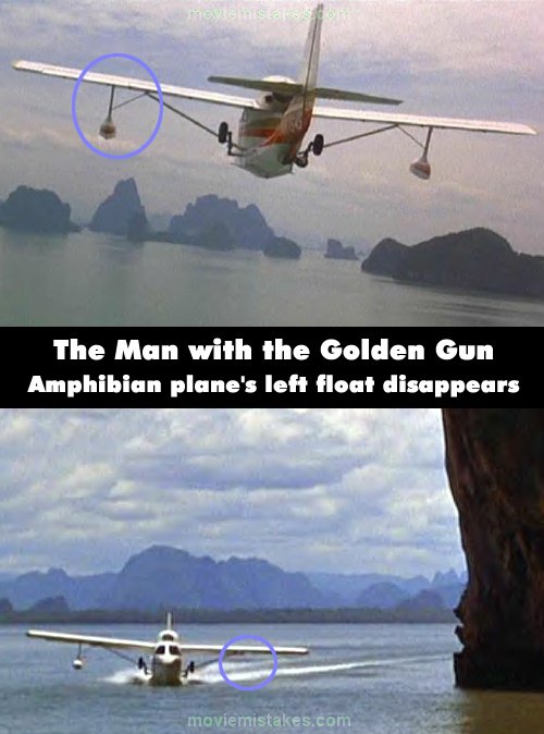 The Man with the Golden Gun mistake picture