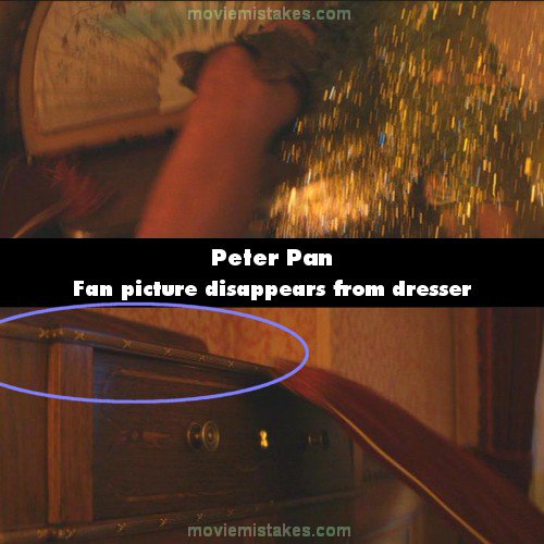 Peter Pan (2003) movie mistake picture (ID 62904)