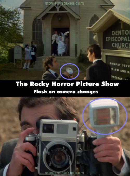 The Rocky Horror Picture Show (1975) movie mistake picture 