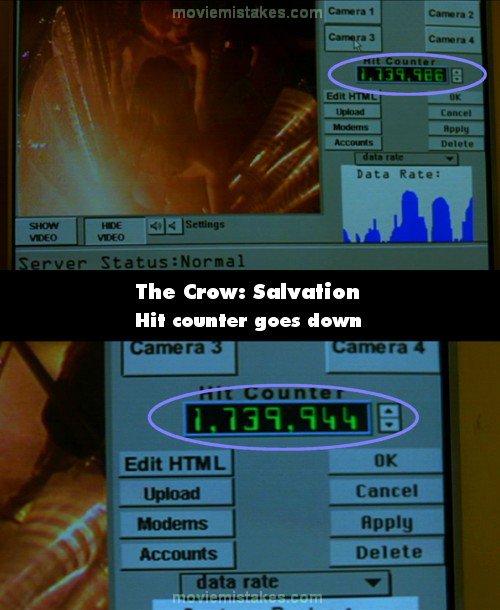 The Crow: Salvation mistake picture