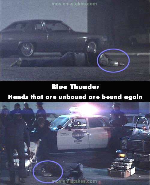 Blue Thunder mistake picture